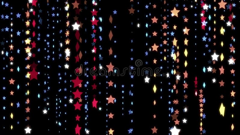 Festive Star Rain Illustration Background New Quality Shape Universal  Colorful Joyful Holiday Music Stock Image Stock Illustration - Illustration  of greeting, romantic: 147471860