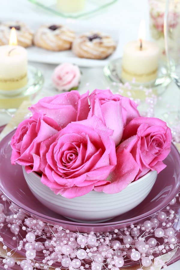 Festive table setting