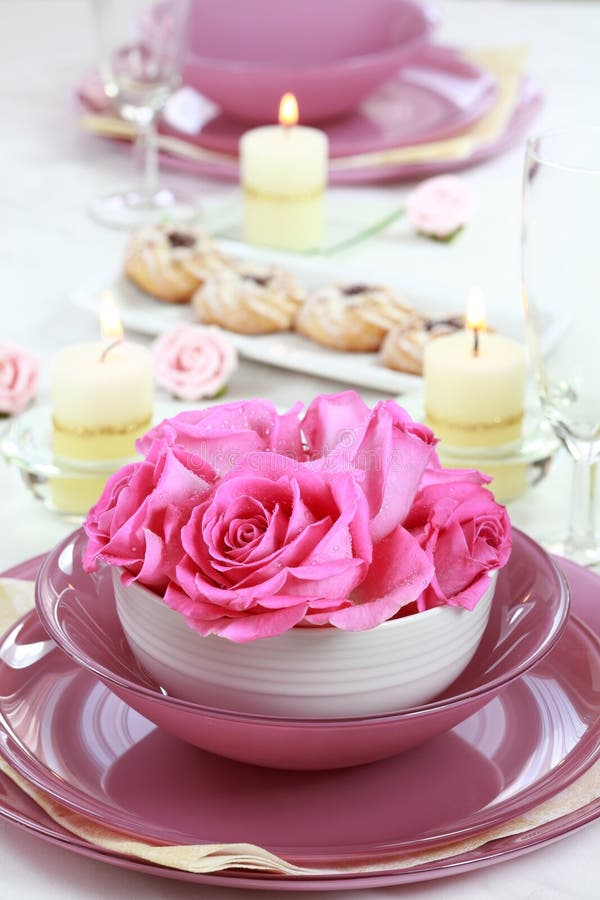 Festive table setting