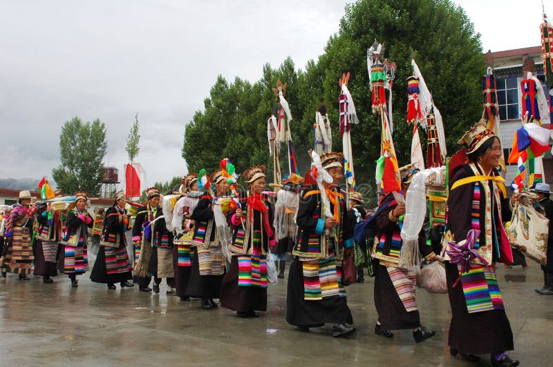Festiwalu ongkor Tibet