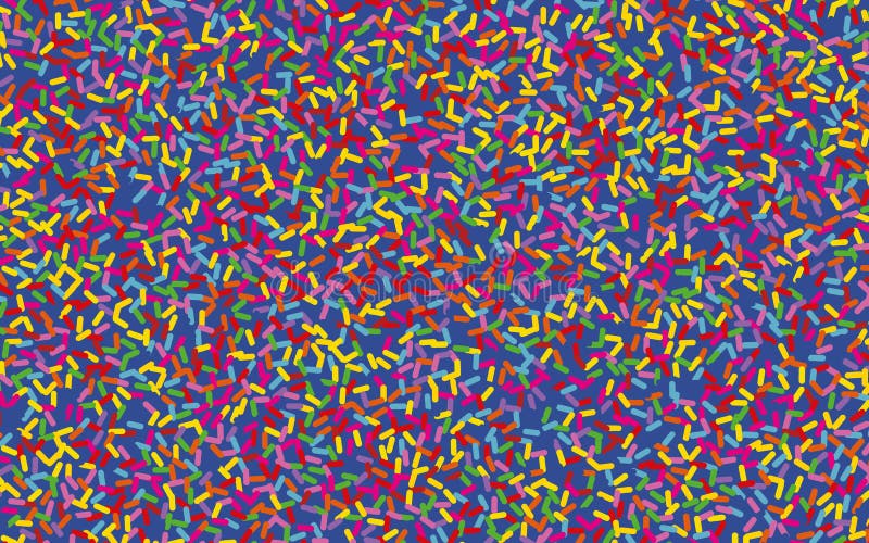 Festiwalu wzór z confetti lub pączka ` s glazerunkiem, kropi Kolorowy tło, wektorowa ilustracja ilustracja wektor Festiwalu wzór z confetti lub pączka ` s glazerunkiem, kropi Kolorowy tło, wektorowa ilustracja ilustracja wektor