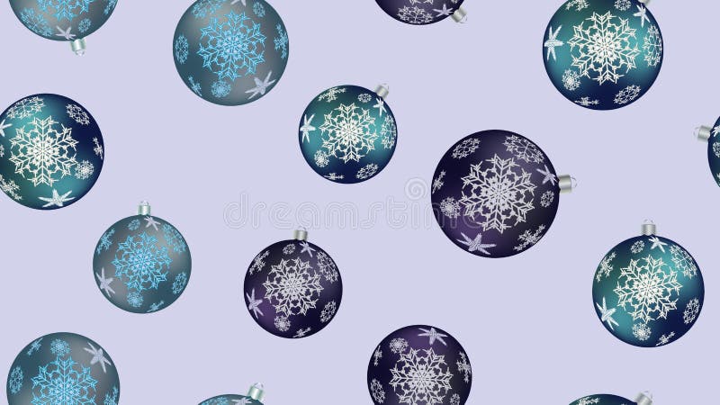 Festliche schöne Weihnachtswinterbeschaffenheit, Geschenkverpackung ein nahtloses Muster für das neue Jahr von blauen Bällen, Wei lizenzfreie abbildung Festliche schöne Weihnachtswinterbeschaffenheit, Geschenkverpackung ein nahtloses Muster für das neue Jahr von blauen Bällen, Wei lizenzfreie abbildung