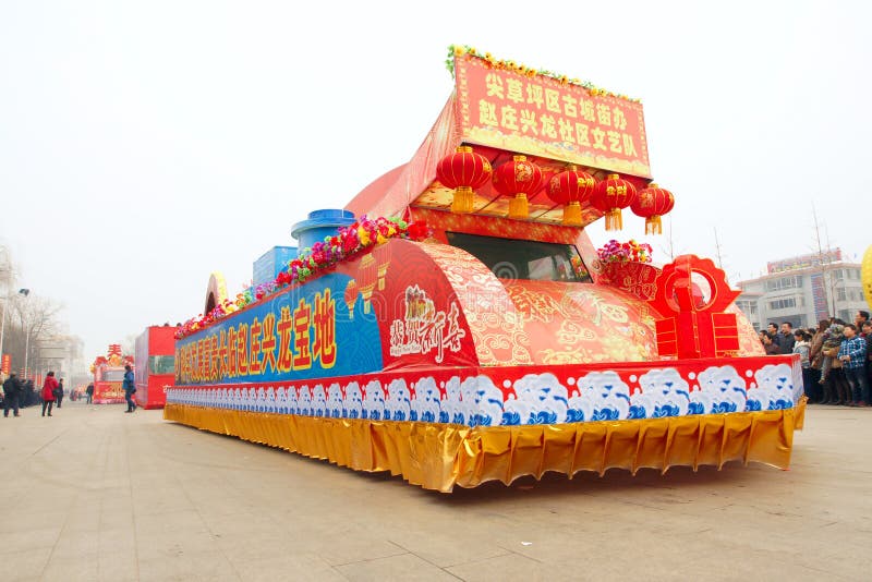Festooned vehicle editorial image. Image of festive, parade 29459815
