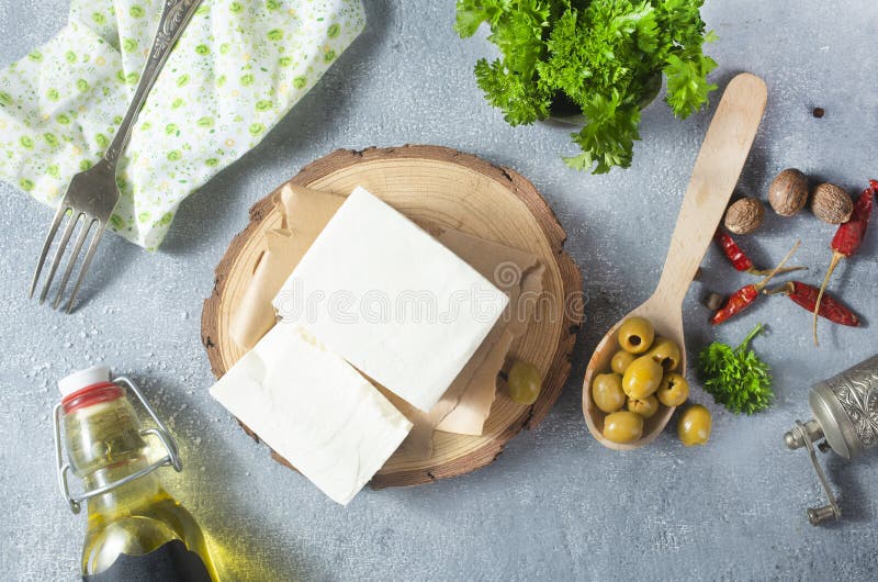 Feta cheese stock image. Image of milk, breakfast, ingredient 178582199