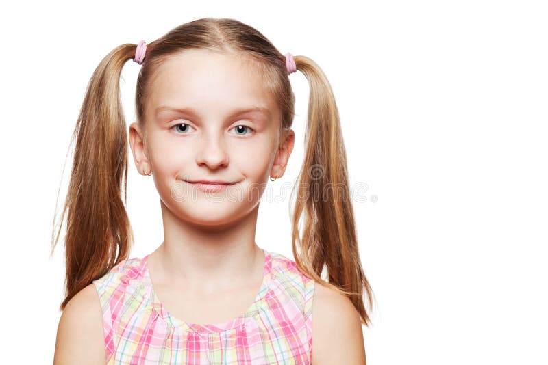 Fetiță veselă și amuzantă. royalty free stock images
