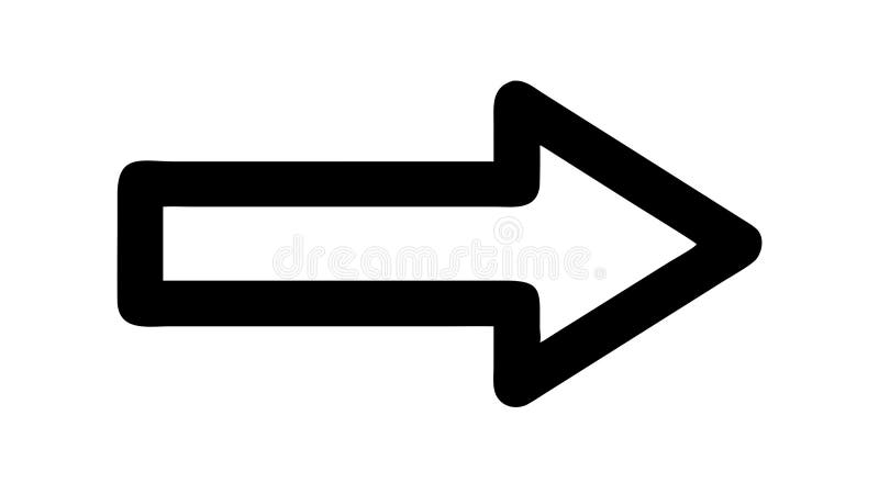 Fett Linkskurvektor-Symbol für Navigation und Vektororientierung Generative KI stock abbildung
