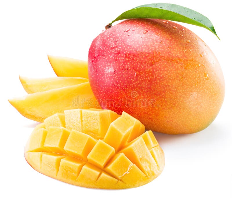 Fette della frutta del mango e del mango