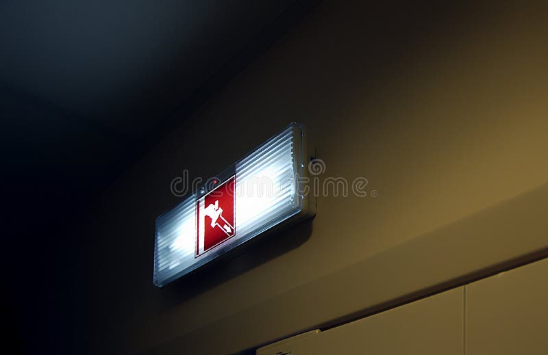 Feuerlöscher-Zeichen auf Wand lizenzfreie stockfotografie Feuerlöscher-Zeichen auf Wand lizenzfreie stockfotografie