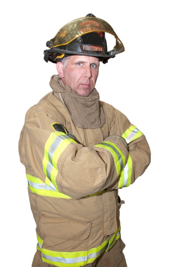 Isolated image of fireman ready to rescue those in need during an emergency. As a first responder hero, firemen are trained to handle various emergencies in order to help people in need and to protect property. Isolated image of fireman ready to rescue those in need during an emergency. As a first responder hero, firemen are trained to handle various emergencies in order to help people in need and to protect property.