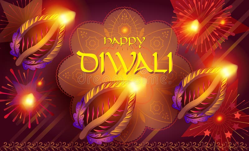Feuerwerksfestival Diwali Indien lizenzfreie abbildung Feuerwerksfestival Diwali Indien lizenzfreie abbildung