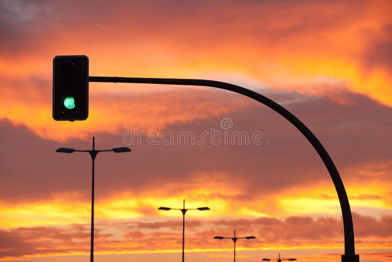 Feux de signalisation images libres de droits Feux de signalisation images libres de droits