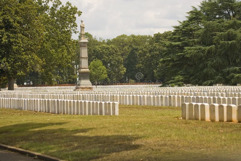 A few graves at Andersonville