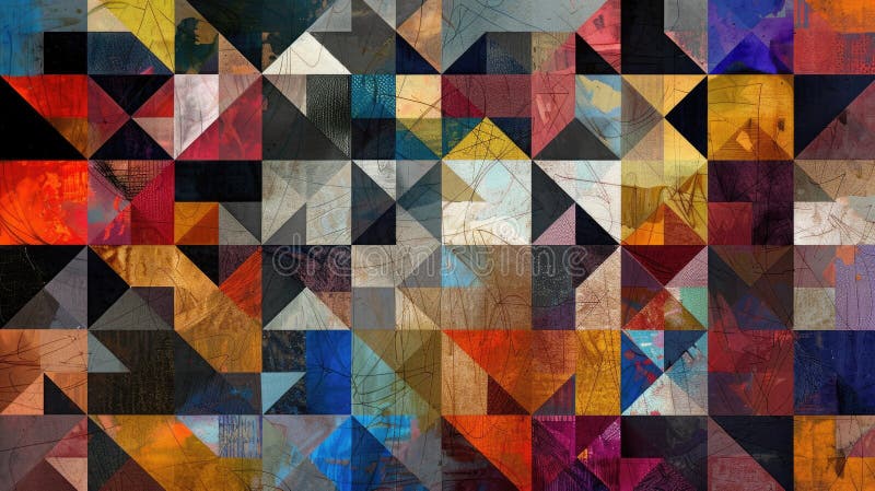 A few triangles and a lot of squares AIG51A. Decagon stock images, royalty-free photos and pictures