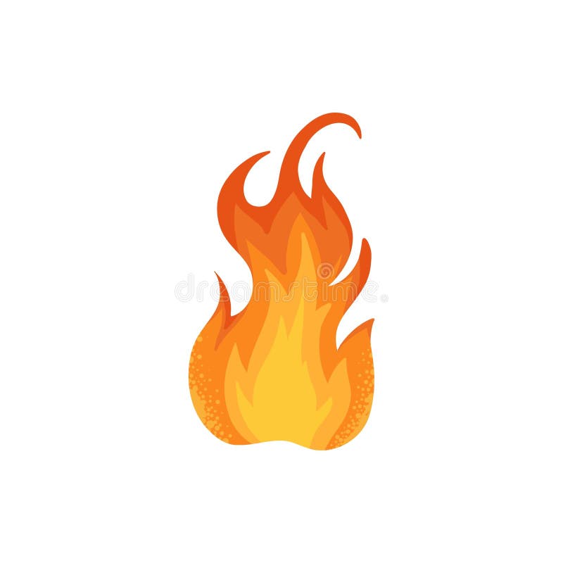 Fiamma di fuoco colorata. incendiarie a fuoco a fuoco multicolore e a fiamme colorate a fuoco selvatiche icona di illustrazione ve illustrazione vettoriale