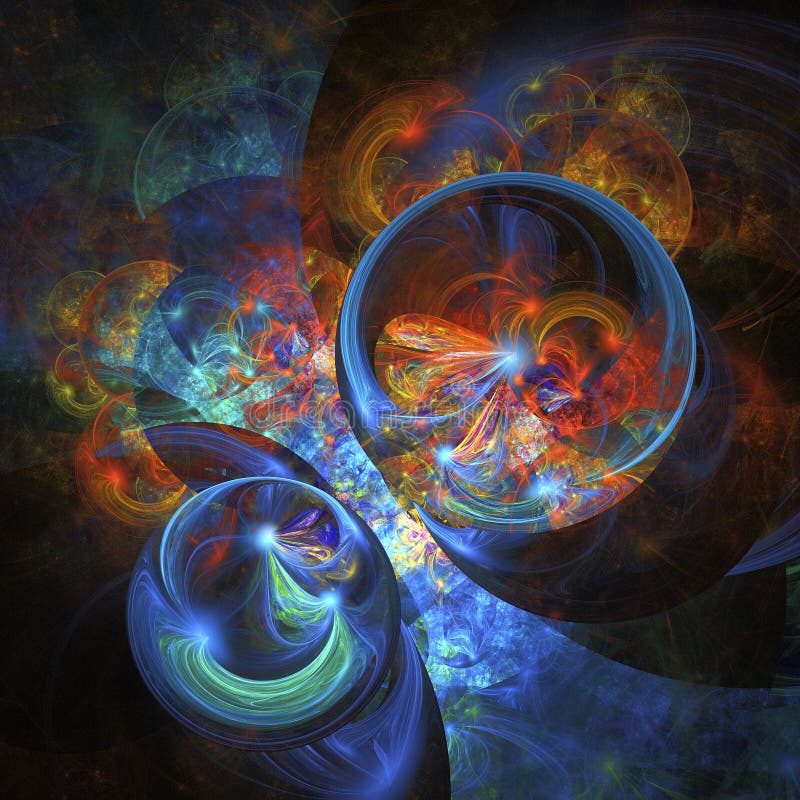 Fiamma e ghiaccio rotto Forme astratte di fantasia su fondo nero immagini stock libere da diritti Fiamma e ghiaccio rotto Forme astratte di fantasia su fondo nero immagini stock libere da diritti