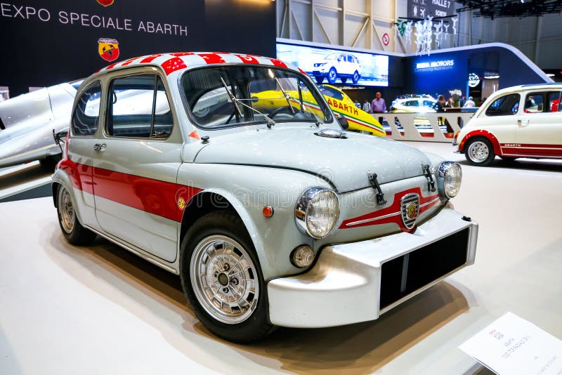 Fiat 500 Abarth editorial photo. Image of cool, motorshow - 143506916