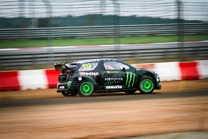 FiaWorldRx-Lars Oivind Enerberg imagem de stock royalty free