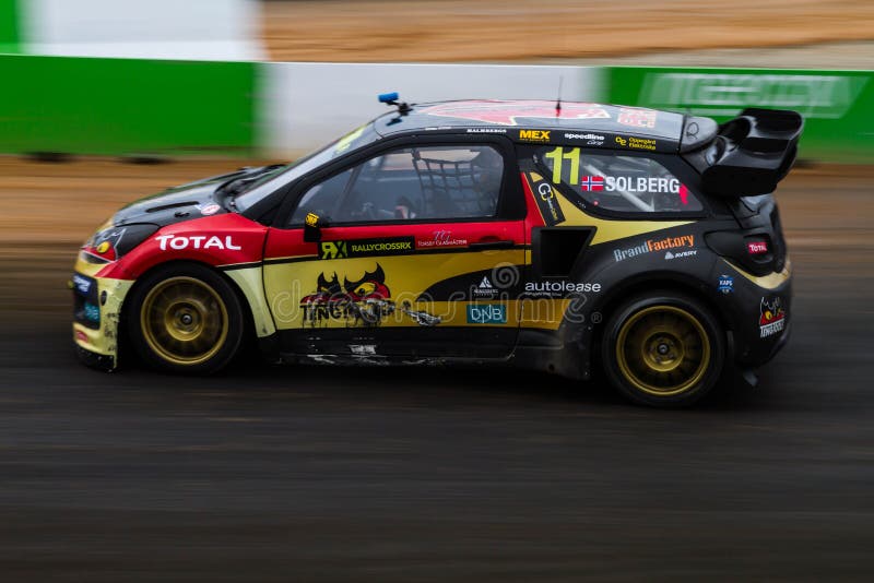 FiaWorldRx-Solberg fotografia de stock royalty free