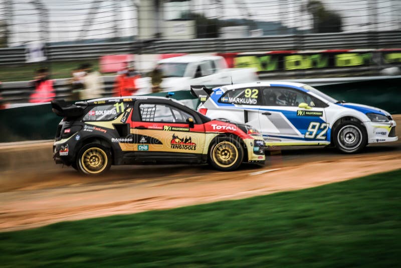 FiaWorldRx-Solberg imagens de stock