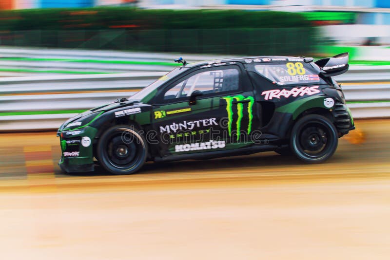 FiaWorldRx-Solberg Henning imagens de stock