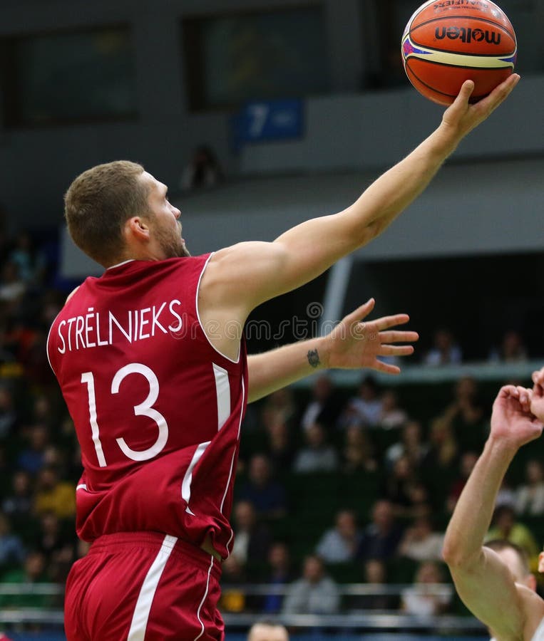 FIBA World Cup 2019 Qualifiers: Ukraine V Latvia In Kyiv Editorial Photography - Image of arena ...