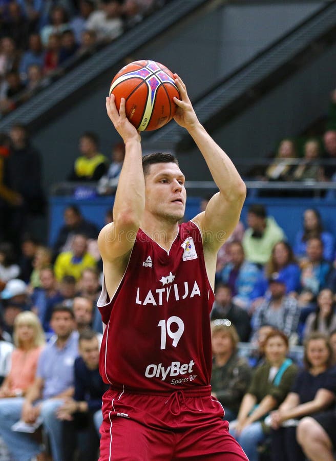 FIBA World Cup 2019 Qualifiers: Ukraine V Latvia In Kyiv Editorial Photography - Image of court ...