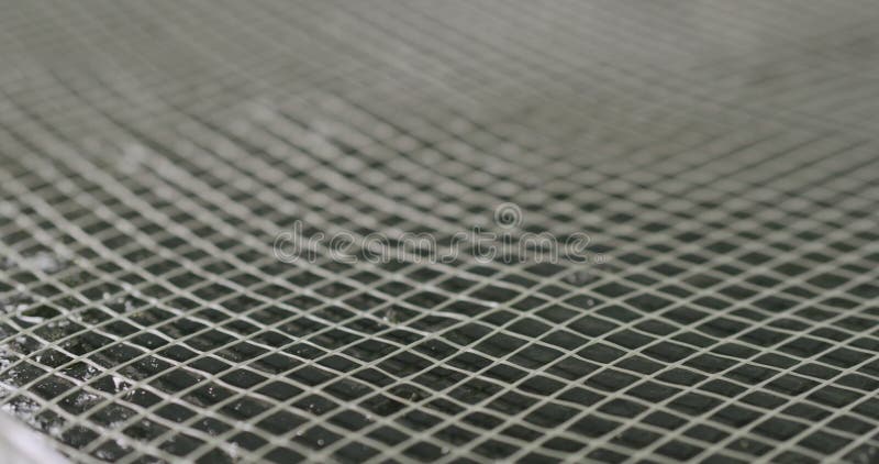 Fiber Grid To Reinforce Concrete Countertop Stock Image Image Of
