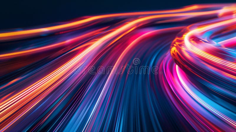Fiber internet concept image. High speed data transfer concept stock photos