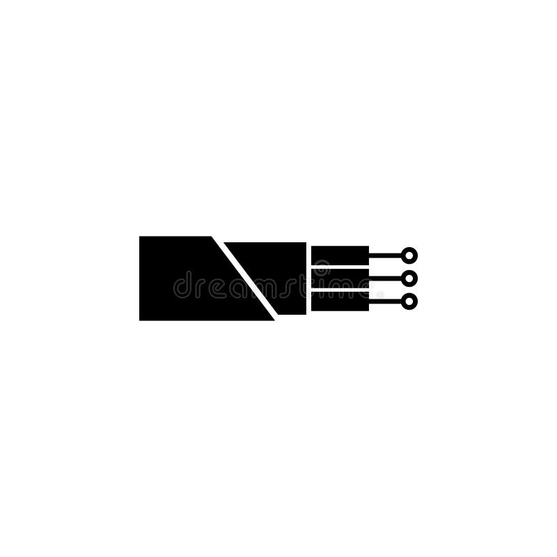 fiber optic cable icon. Element of internet connection icon. Premium quality graphic design icon. Signs and symbols collection