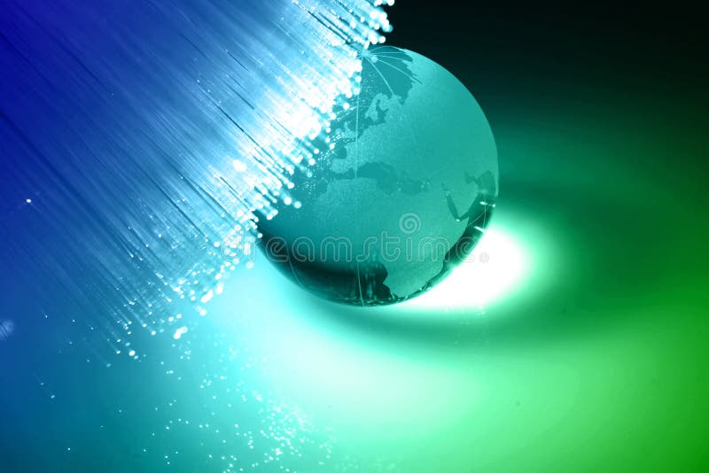Fiber optical stock photography