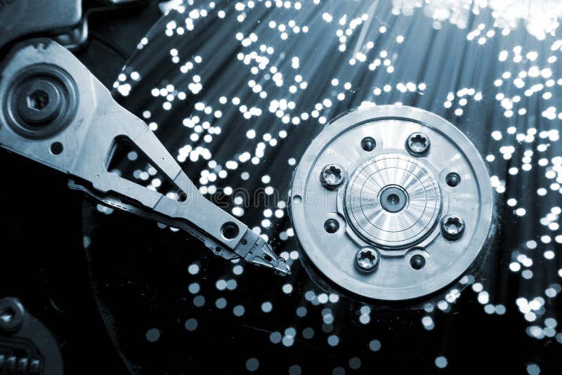 Fiber optical stock image