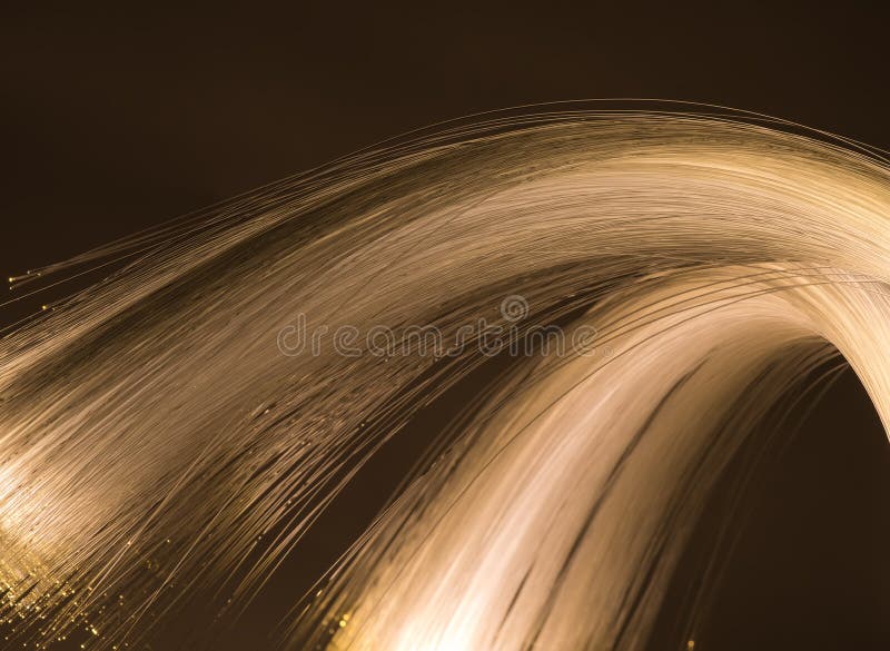 Fiber optical cable stock photo