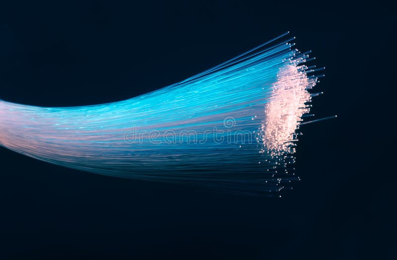 Fiber optical cable stock photos