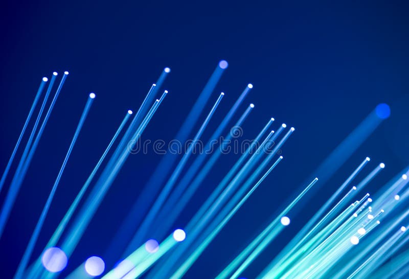 Fiber optical network cable royalty free stock photo