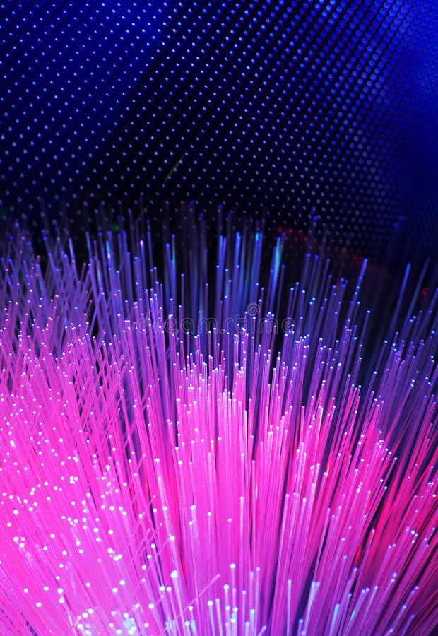 Fiber optics lights stock image. Image of fibre, fiberoptics 184163961