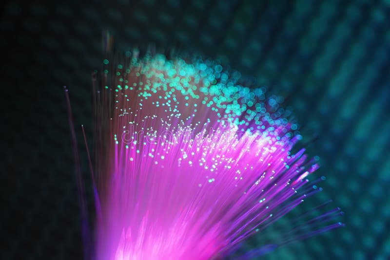 Fiber optics lights stock photo. Image of fiberoptics 184164436