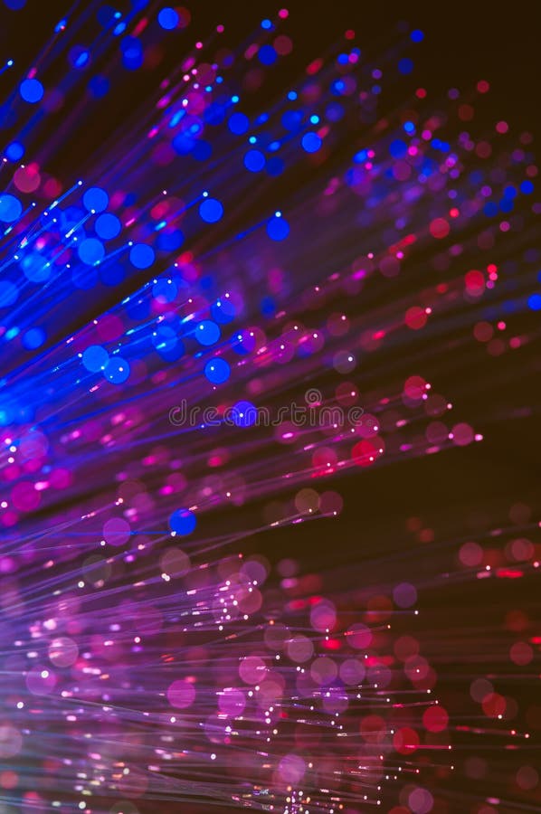 Fiber Optics Lights Abstract Background Stock Photo Image of festival