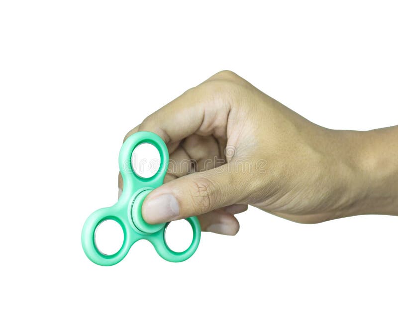 Fidget εκμετάλλευσης χεριών κλώστης που απομονώνεται στο άσπρο υπόβαθρο Ανακουφίζοντας παιχνίδι πίεσης στοκ εικόνα με δικαίωμα ελεύθερης χρήσης Fidget εκμετάλλευσης χεριών κλώστης που απομονώνεται στο άσπρο υπόβαθρο Ανακουφίζοντας παιχνίδι πίεσης στοκ εικόνα με δικαίωμα ελεύθερης χρήσης