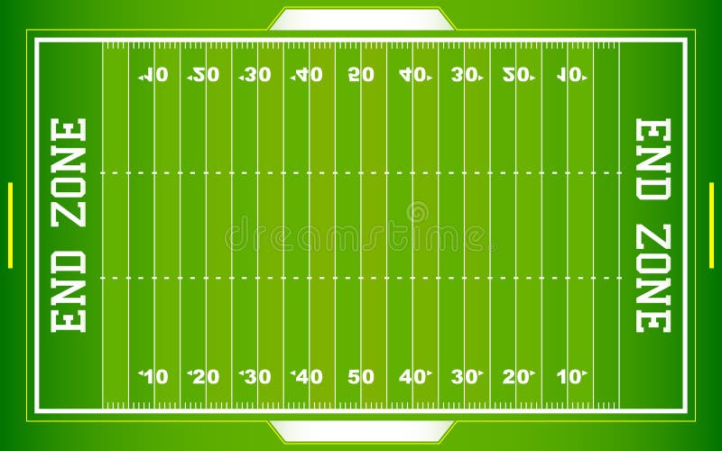 field fotboll nfl stock illustrationer field fotboll nfl stock illustrationer