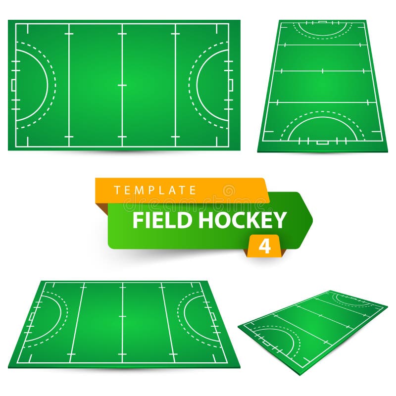 Field Hockey Pitch Vector Images over 580