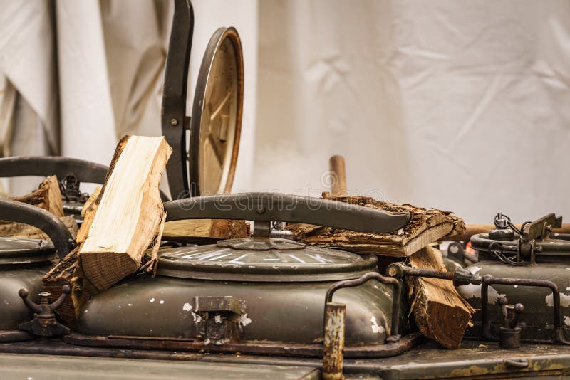 Field Kitchen for Cooking Camp Food Stock Photo Image of truck, cook