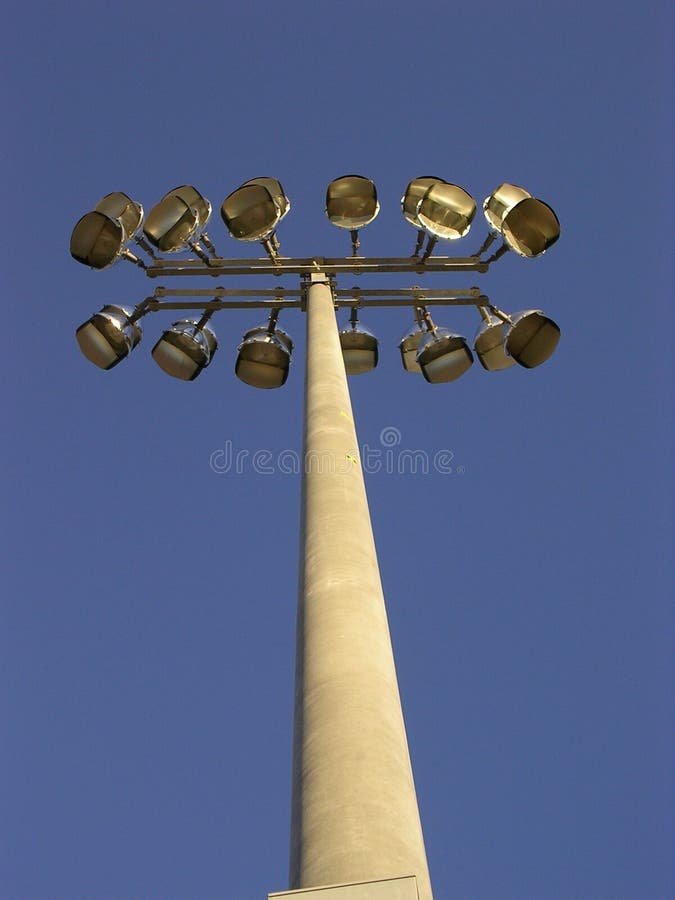 Download Field lights soccer v στοκ εικόνες. εικόνα από αθλητισμός - 59538