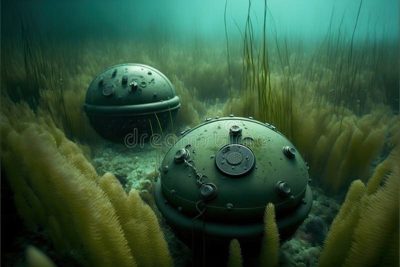 underwater mines