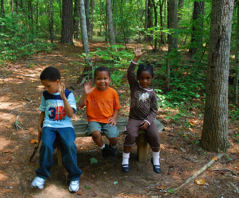 Field Trip stock image. Image of outdoors, child, trees - 6260507