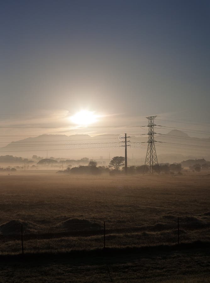 Fields and power lines 2