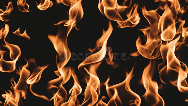 Fiery Abstract Background royalty free illustration