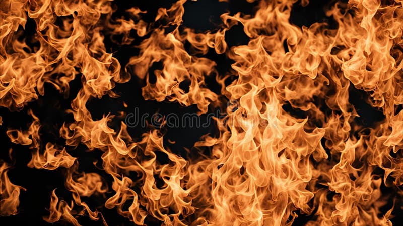 Fiery Abstract Background stock illustration