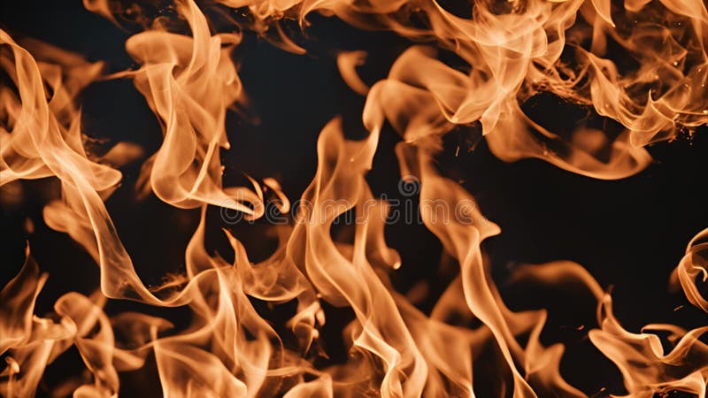 Fiery Abstract Background stock illustration