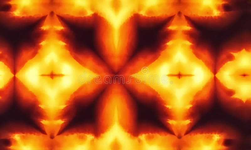 Fiery Abstract Pattern vector illustration