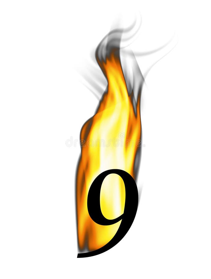 Fiery Number Nine